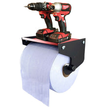 Load image into Gallery viewer, Van Mountable Blue Roll Paper Towel Holder Dispenser Stop Brake Office Cleaning