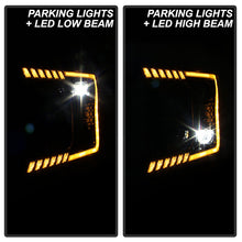 Load image into Gallery viewer, xTune Ford F150 18-20 Amber DRL Full LED Two Projector Headlights - Black PRO-CH-FF15018S-FLED-AM-BK 9949579