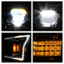 Load image into Gallery viewer, xTune Ford F150 18-20 White DRL Full LED Two Projector Headlights - Chrome PRO-CH-FF15018S-FLED-C 9949609
