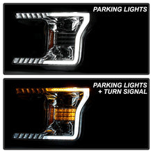 Load image into Gallery viewer, xTune Ford F150 18-20 White DRL Full LED Two Projector Headlights - Chrome PRO-CH-FF15018S-FLED-C 9949609