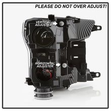 Load image into Gallery viewer, xTune Ford F150 18-20 White DRL Full LED Two Projector Headlights - Chrome PRO-CH-FF15018S-FLED-C 9949609