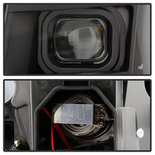 Load image into Gallery viewer, xTune 07-14 Cadillac Escalade DRL LED Light Bar Proj. Headlights - Black Smoked PRO-JH-CAES07-LB-BSM 9049071