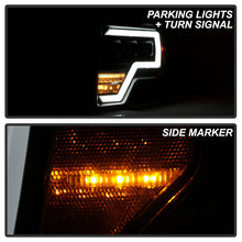Load image into Gallery viewer, xTune Ford F150 09-14 Projector Headlights - Halogen Model Only - Black PRO-JH-FF15009-FLED-BK 9050206