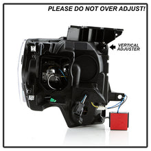 Load image into Gallery viewer, xTune Ford F150 09-14 Projector Headlights - Halogen Model Only - Black PRO-JH-FF15009-FLED-BK 9050206