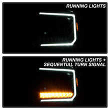 Load image into Gallery viewer, xTune GMC Sierra 1500 14-15 Sierra 2500 3500 15-17 Headlight Halogen Mdls- Black PRO-JH-GS14-FLED-BK 9050107