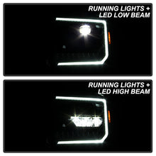 Load image into Gallery viewer, xTune GMC Sierra 1500 14-15 Sierra 2500 3500 15-17 Headlight Halogen Mdls- Black PRO-JH-GS14-FLED-BK 9050107