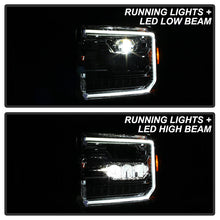 Load image into Gallery viewer, xTune GMC Sierra 1500 14-15 Sierra 2500 3500 15-17 Headlight Halogen Mdls- Chrome PRO-JH-GS14-FLED-C 9050114