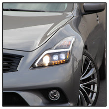 Load image into Gallery viewer, SPYDER xTune Infiniti G37 Coupe (non-AFS) 08-15 Projector Headlights - Black PRO-JH-IG3708-2D-LB-BK 9039331