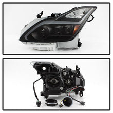 Load image into Gallery viewer, SPYDER xTune Infiniti G37 Coupe (non-AFS) 08-15 Projector Headlights - Black PRO-JH-IG3708-2D-LB-BK 9039331