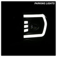 Load image into Gallery viewer, xTune Toyota Tacoma 05-11 LED Light Bar Projector Headlights - Black PRO-JH-TT05-LB-BK 9050145