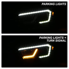 Load image into Gallery viewer, xTune Toyota Tacoma 16-19 SR SR5 Model LED DRL Projector Headlights- Black PRO-JH-TTA16-FLED-SR-BK 9050060