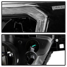 Load image into Gallery viewer, xTune Toyota Tacoma 16-19 SR SR5 Model LED DRL Projector Headlights- Black PRO-JH-TTA16-FLED-SR-BK 9050060