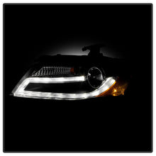 Load image into Gallery viewer, Spyder Audi A4 09-12 Projector Headlights Xenon/HID Model Only - DRL LED Blk PRO-YD-AA408-HID-DRL-BK 5080752