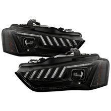 Load image into Gallery viewer, Spyder 13-16 Audi A4/S4 Halogen Model Only High-Power LED Headlights - Black PRO-YD-AA413HALAP-BK 5088345