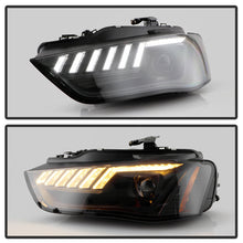 Load image into Gallery viewer, Spyder 13-16 Audi A4/S4 Halogen Model Only Projector Headlights - Black PRO-YD-AA413HALSI-BK 5088321