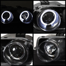 Load image into Gallery viewer, Spyder Acura Integra 94-97 Projector Headlights LED Halo -Black High H1 Low 9006 PRO-YD-AI94-HL-BK 5008671