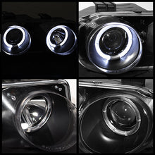 Load image into Gallery viewer, Spyder Acura Integra 98-01 Projector Headlights LED Halo -Black High H1 Low 9006 PRO-YD-AI98-HL-BK 5008695