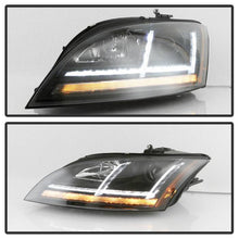 Load image into Gallery viewer, Spyder 08-15 Audi TT HID Xenon Projector Headlights w/Seq Turn Signal - Blk (PRO-YD-ATT08-HID-BK) 5085542