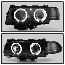 Load image into Gallery viewer, Spyder BMW E38 7-Series 99-01 Projector Headlights 1PC Xenon- LED Halo Blk PRO-YD-BMWE3899-HID-HL-BK 5008862