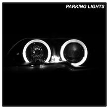 Load image into Gallery viewer, Spyder BMW E46 3-Series 04-06 2 DR Projector Halogen Model- LED Halo Blk PRO-YD-BMWE4604-2DR-HL-BK 5077141