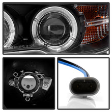 Load image into Gallery viewer, Spyder BMW E46 3-Series 04-06 2 DR Projector Halogen Model- LED Halo Blk PRO-YD-BMWE4604-2DR-HL-BK 5077141