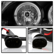 Load image into Gallery viewer, Spyder BMW E46 3-Series 04-06 2 DR Projector Halogen Model- LED Halo Blk PRO-YD-BMWE4604-2DR-HL-BK 5077141