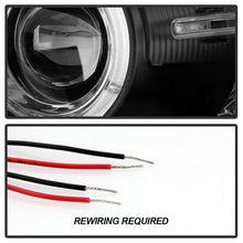 Load image into Gallery viewer, Spyder BMW E46 3-Series 04-06 2 DR Projector Halogen Model- LED Halo Blk PRO-YD-BMWE4604-2DR-HL-BK 5077141