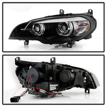 Load image into Gallery viewer, Spyder BMW X5 E70 07-10 Xenon/HID AFS High-Power LED Headlights - Black PRO-YD-BMWE7007AFSHIDAP-BK 5088239