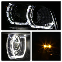 Load image into Gallery viewer, Spyder 08-10 BMW F92 3 Series Projector Headlights - LED DRL - Black (PRO-YD-BMWE9208-DRL-BK) 5085184
