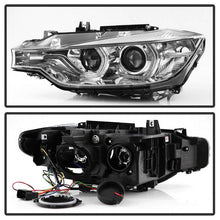 Load image into Gallery viewer, Spyder 12-14 BMW F30 3 Series 4DR Projector Headlights - LED DRL - Chrome (PRO-YD-BMWF3012-DRL-C) 5084354