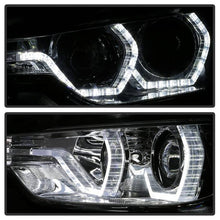 Load image into Gallery viewer, Spyder 12-14 BMW F30 3 Series 4DR Projector Headlights - LED DRL - Chrome (PRO-YD-BMWF3012-DRL-C) 5084354