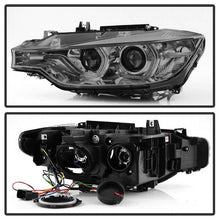 Load image into Gallery viewer, Spyder 12-14 BMW F30 3 Series 4DR Projector Headlights - LED DRL - Smoke (PRO-YD-BMWF3012-DRL-SM) 5084361