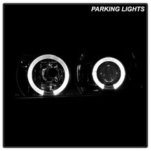 Load image into Gallery viewer, Spyder Chevy Astro 95-05/GMC Safari 95-05 Projector Headlights LED Halo Black PRO-YD-CA95-HL-BK 5009210