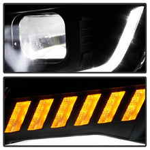 Load image into Gallery viewer, Spyder Chevy Camaro 16-18 Halogen Model Full LED Headlights Black PRO-YD-CCAM16HALAP-SEQ-BK 5087317
