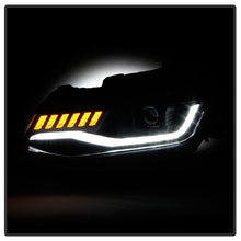 Load image into Gallery viewer, Spyder Chevy Camaro 16-18 Halogen Model Projector Headlights Black PRO-YD-CCAM16HALSI-SEQ-BK 5087331