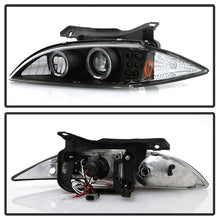 Load image into Gallery viewer, Spyder Chevy Cavalier 95-99 Projector Headlights LED Halo replaceanle LEDs Blk PRO-YD-CCAV95-BK 5009265