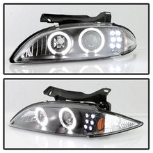 Load image into Gallery viewer, Spyder Chevy Cavalier 95-99 Projector Headlights LED Halo replaceanle LEDs Blk PRO-YD-CCAV95-BK 5009265