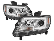 Load image into Gallery viewer, Spyder Chevy Colorado 15-17 Projector Headlights - Light Bar LED - Chrome