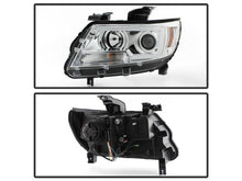 Load image into Gallery viewer, Spyder Chevy Colorado 15-17 Projector Headlights - Light Bar LED - Chrome