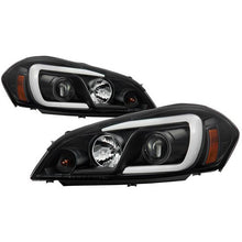 Load image into Gallery viewer, Spyder 06-13 Chevy Impala / 06-07 Chevy Monte Carlo Projector Headlights - Light Bar - Black 5086679