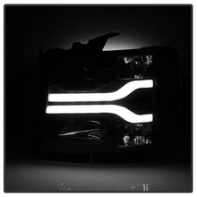 Load image into Gallery viewer, Spyder Chevy Silverado 1500 07-13 Version 3 Projector Headlights - Black PRO-YD-CS07V3-LBDRL-BK 5083609