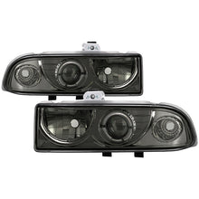 Load image into Gallery viewer, Spyder Chevy S10 98-04 Projector Headlights LED Halo Smke - Low H1 PRO-YD-CS1098-SMC 5009562