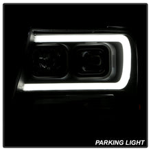 Load image into Gallery viewer, Spyder 07-14 Chevy Suburban/1500/2500/Tahoe V2 Projector Headlights All Blk PRO-YD-CSUB07V2-DRL-BKV2 5085986