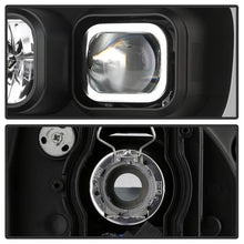 Load image into Gallery viewer, Spyder 07-14 Chevy Suburban/1500/2500/Tahoe V2 Projector Headlights All Blk PRO-YD-CSUB07V2-DRL-BKV2 5085986