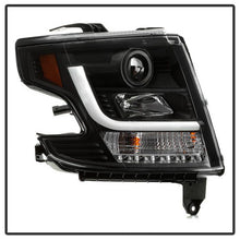 Load image into Gallery viewer, Spyder Chevy Tahoe / Suburban 2015 -2016 Projector Headlights - DRL LED - Black PRO-YD-CTA15-DRL-BK 5082541