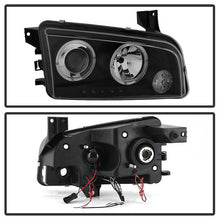 Load image into Gallery viewer, Spyder Dodge Charger 06-10 Projector Headlights Halogen- LED Halo LED Blk Smke PRO-YD-DCH05-LED-BSM 5078353