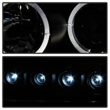 Load image into Gallery viewer, Spyder Dodge Charger 06-10 Projector Headlights Halogen- LED Halo LED Blk Smke PRO-YD-DCH05-LED-BSM 5078353