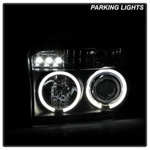Load image into Gallery viewer, Spyder Dodge Dakota 05-07 Projector Headlights LED Halo Black High H1 Low H1 PRO-YD-DDAK05-BK 5009760