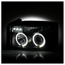Load image into Gallery viewer, Spyder Dodge Dakota 05-07 Projector Headlights LED Halo Black High H1 Low H1 PRO-YD-DDAK05-BK 5009760