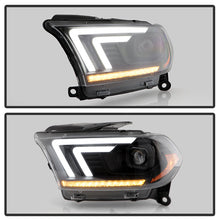 Load image into Gallery viewer, Spyder Dodge Durango 11-13 Halogen Model Only Projector Headlights - Black PRO-YD-DDU11SI-BK 5088284